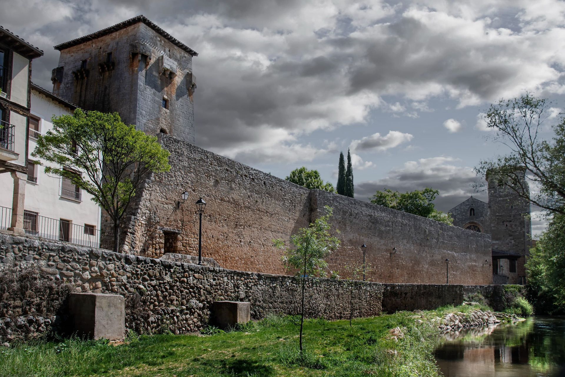 Río Arlanza en Covarrubias