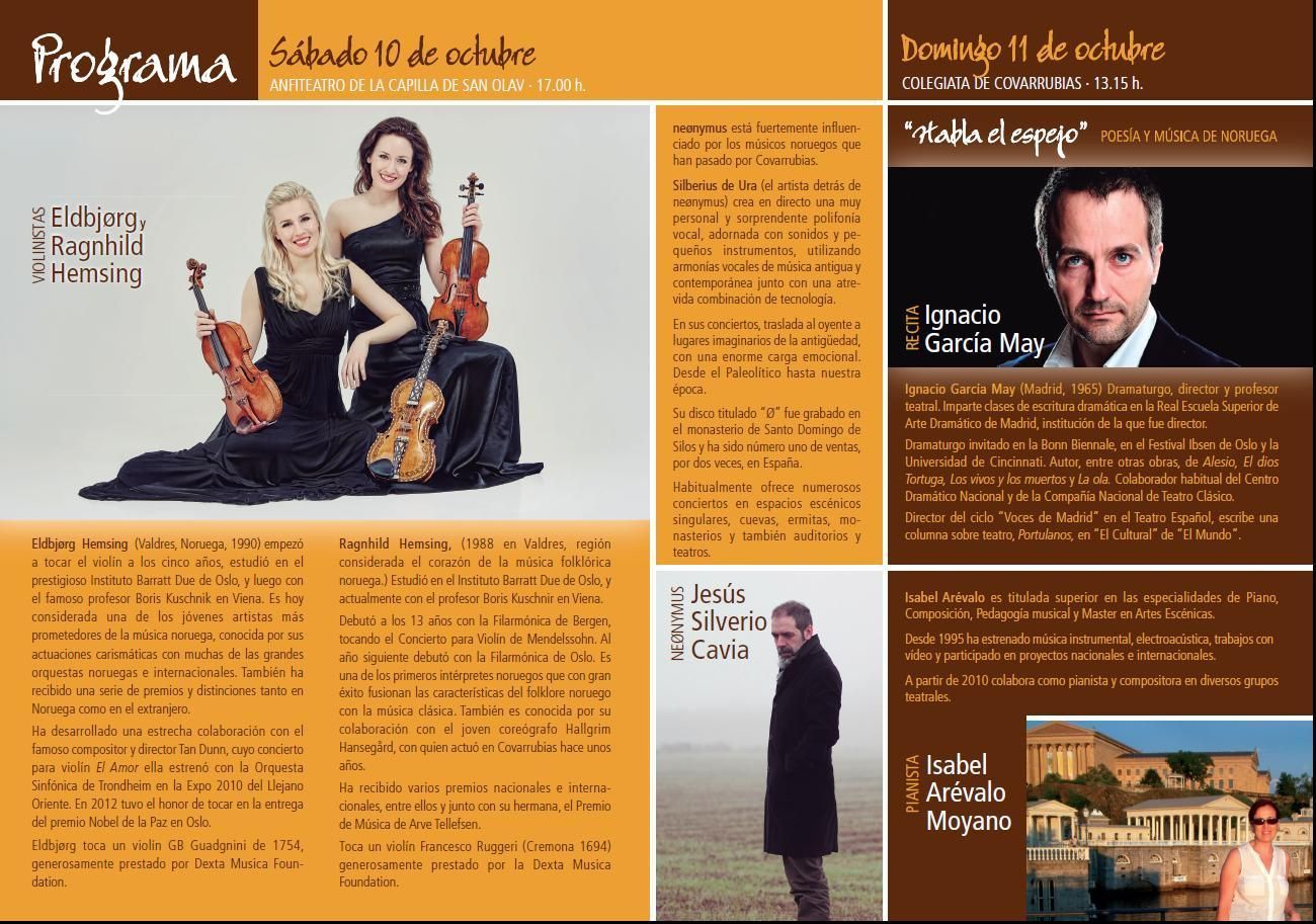NOTAS DE NORUEGA 2015