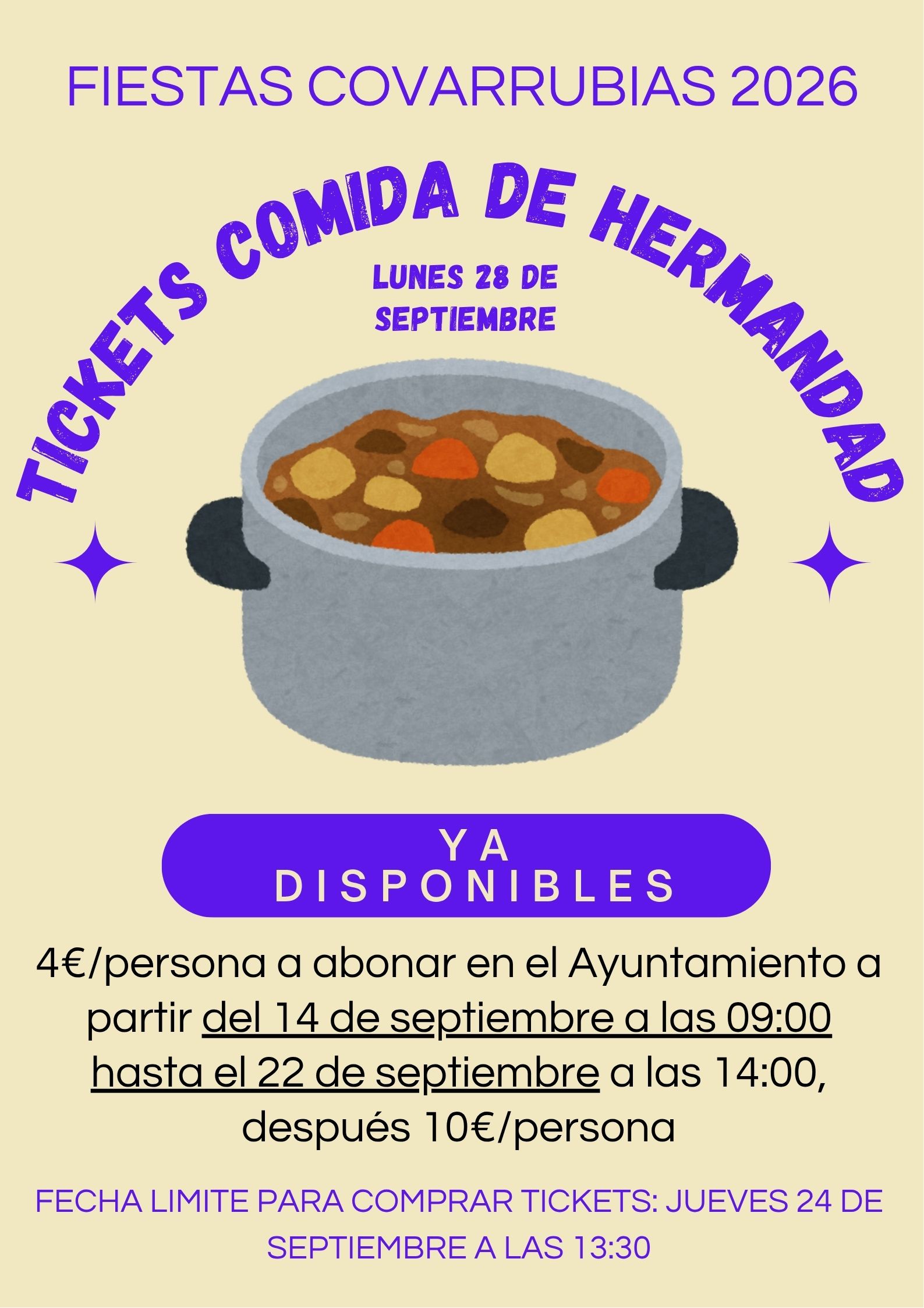 Fiestas patronales 2026