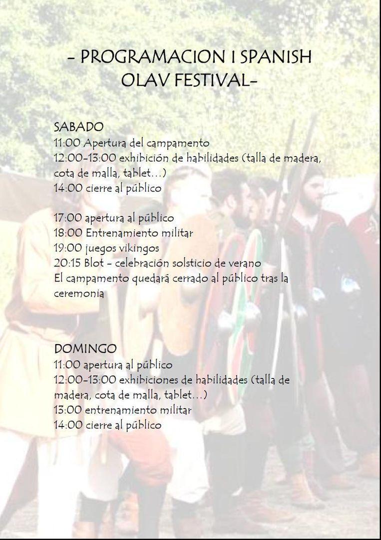 I Spanish Olav Fest