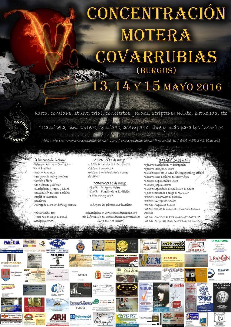 V CONCENTRACIÓN MOTERA DE COVARRUBIAS